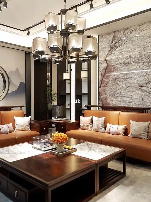 新中式沙发75客厅搭配