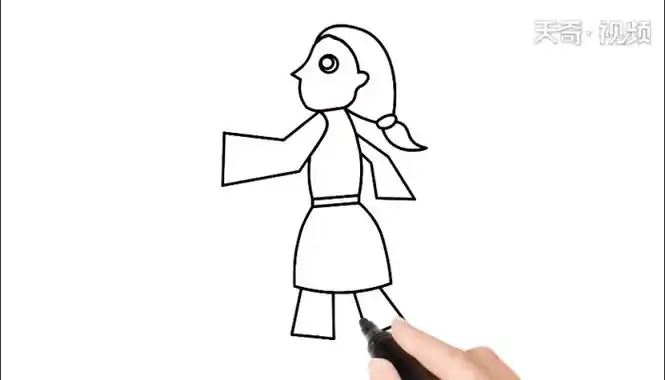 皮影戏简笔画皮影戏简笔画怎么画