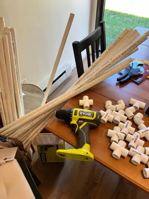 北美自制猫栅栏day1