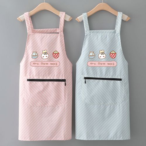 围裙女夏季薄款纯棉