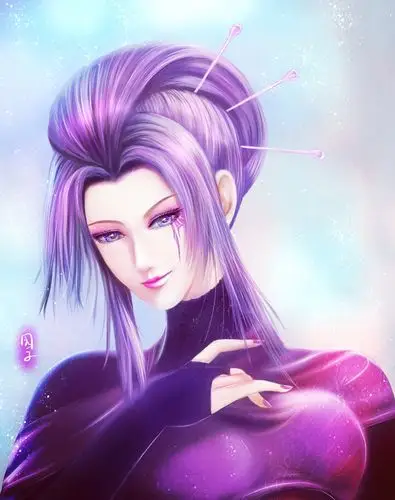 紫女 绘者微博:园子de画室