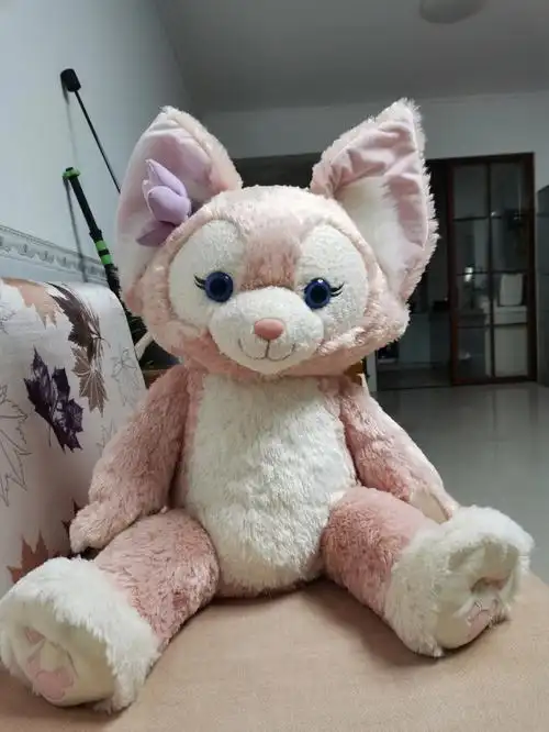 90厘米粉色小狐狸