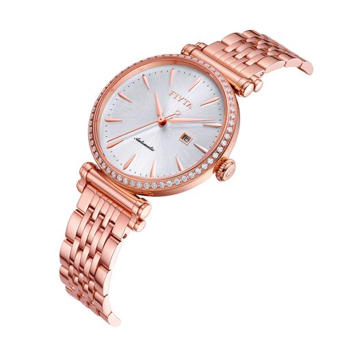 新款专柜同款正品飞亚达女士手表防水机械镶钻国产腕表