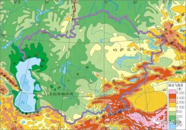谭木地理课堂——图说地理系列第十七节 世界地理之中亚