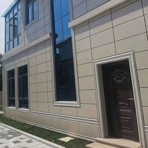 2021新款大块外墙瓷砖农村房子家用别墅花岗岩室外麻窗套面砖3060