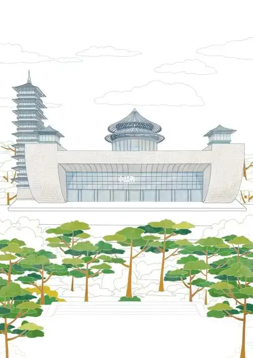 原创插画|江苏扬州·中国大运河博物馆05