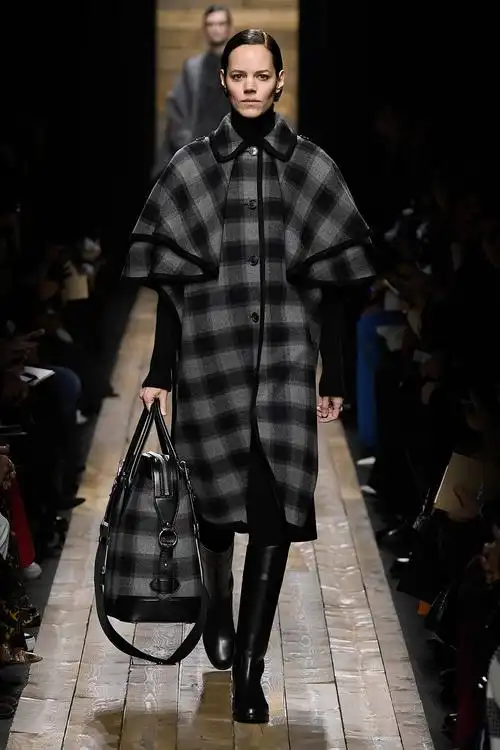 michael kors offers country, capes, and coziness for fall 2020