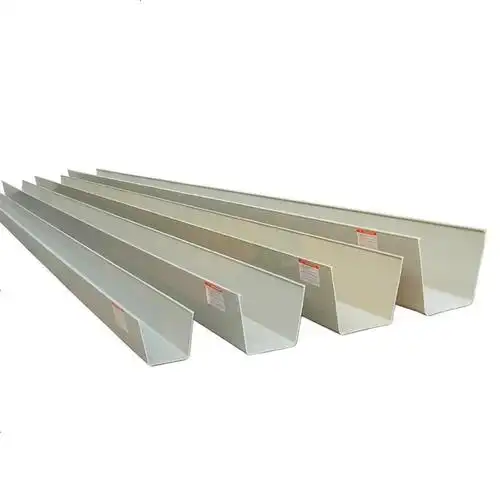 pvc雨水槽天沟檐沟屋檐塑料雨槽屋面排水管管材下水管落水接水