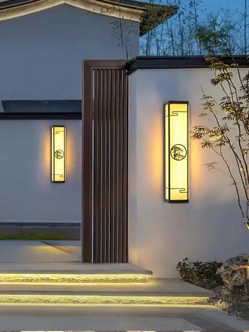 新中式户外灯充满了古典优雅氛围0269