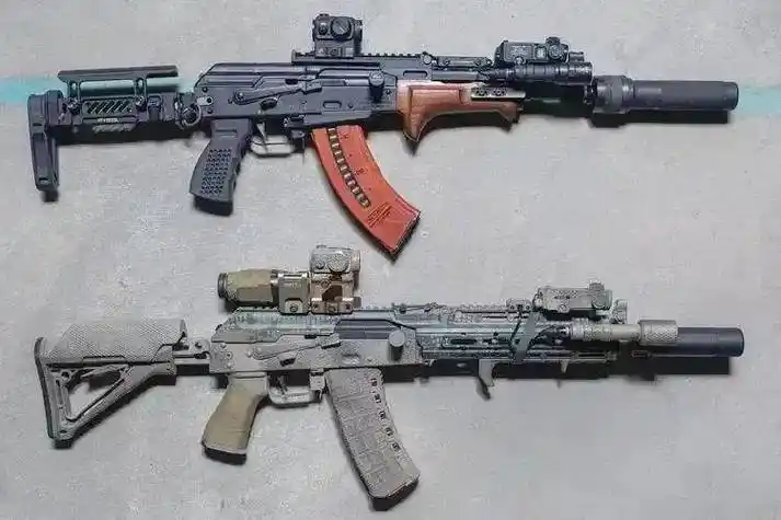 ak装上泽宁特套件:现代与暴力的完美结合_枪械_系列步枪_科技