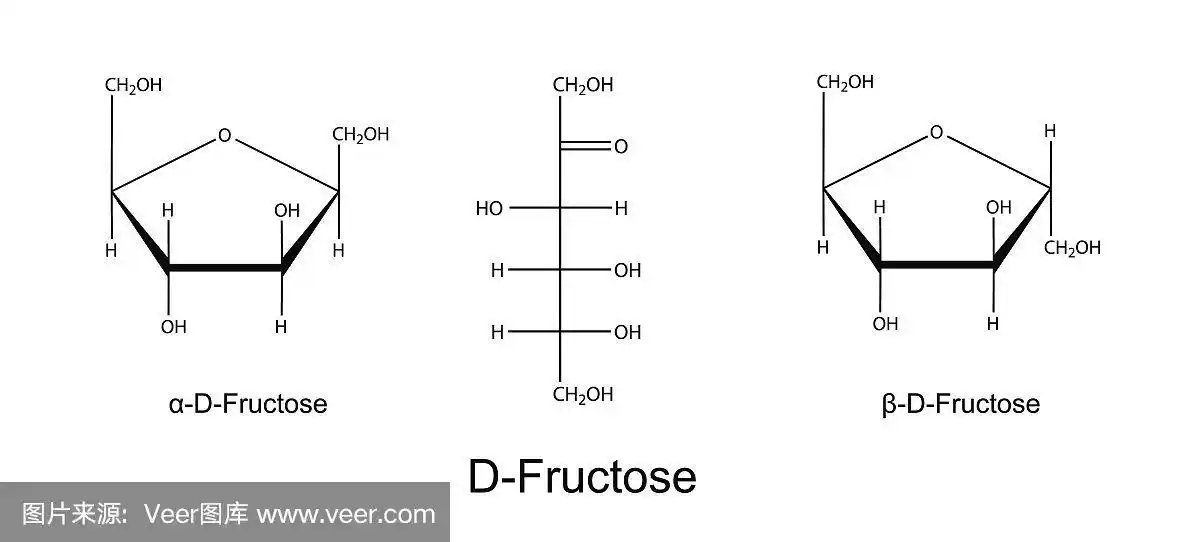 果糖- d -果糖的结构化学式