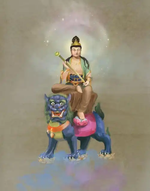 南无大智文殊师利菩萨我们拜文殊菩萨的真正意义在于学习菩萨的智慧