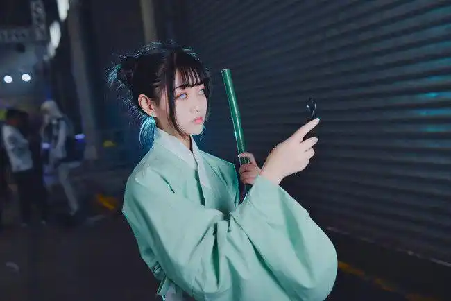 魔道祖师cos漫展遇见阿箐非常可爱了