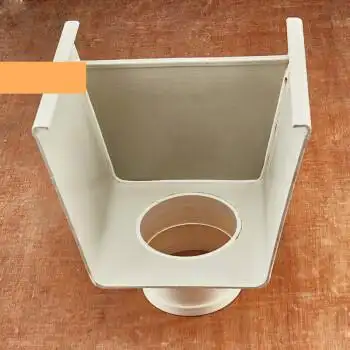 pvc水槽天沟雨水槽排水槽种植槽落水屋檐沟雨水槽滴水槽 不含运费 攸