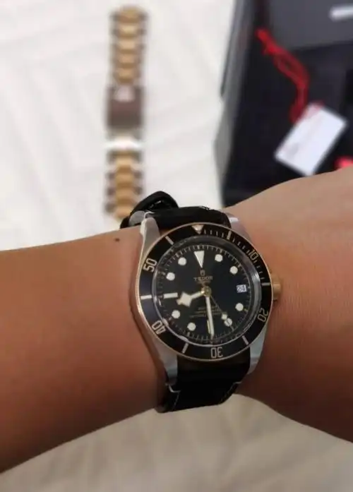 帝舵79733n碧湾黄金钢入手作业