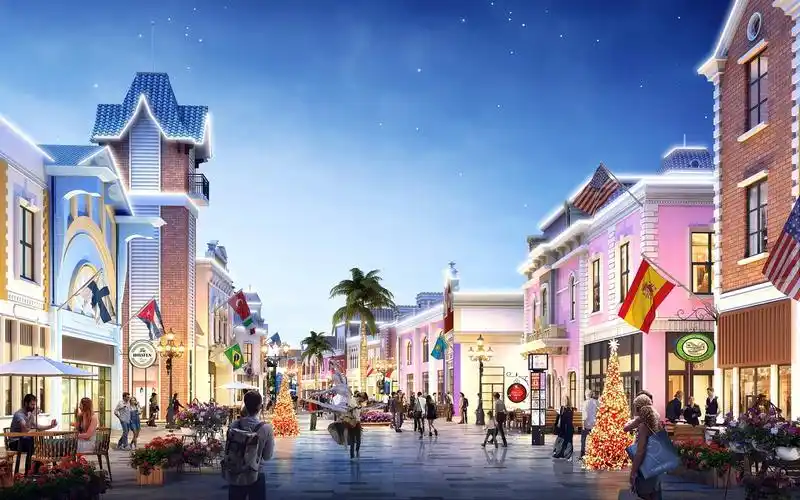 商业街效果图表现|空间|建筑设计|繁画小筑 - 原创作品 - 站酷 (zcool