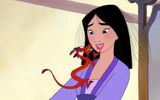 带静电的花木兰