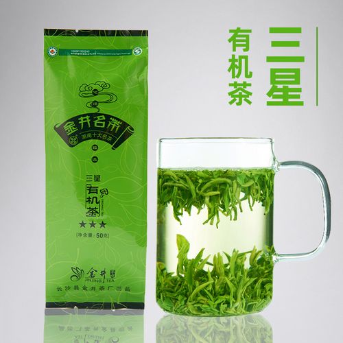 2023 新茶 金茶 金井茶业 明前茶绿茶 三星绿茶 50克湖南十大名茶