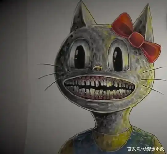 用5种恐怖风格,去画hellokitty,是什么模样?结果令人意想不到