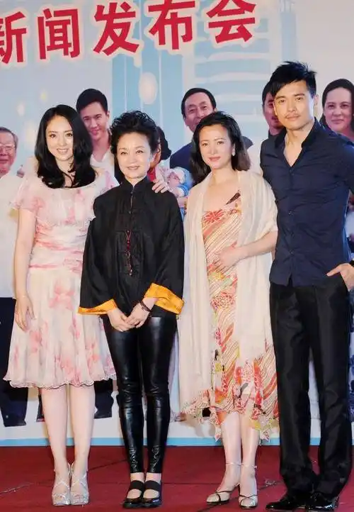 何晴发福却风韵犹存!