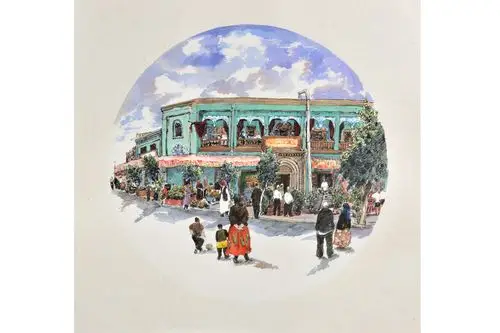 新疆·新疆-夏夏绘画-美在网艺术平台 我美故我在