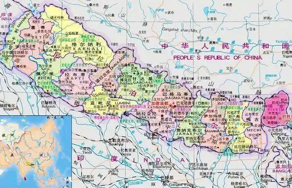 印度修路穿越尼泊尔领土,尼强势还击:新地图将争议地区划归尼方