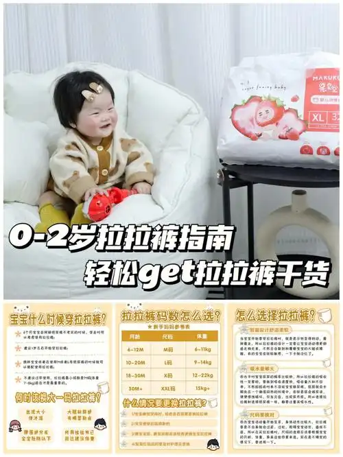 干货分享02岁宝宝的拉拉裤指南