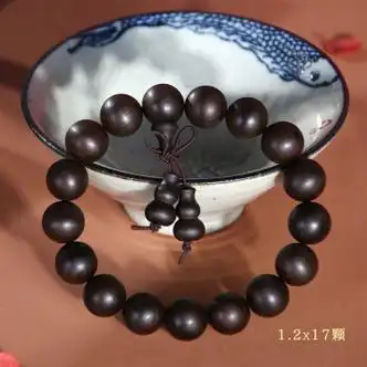 桃木男女款崖柏108颗佛珠手链老情人节送女朋友礼物 12mm【图片 价格