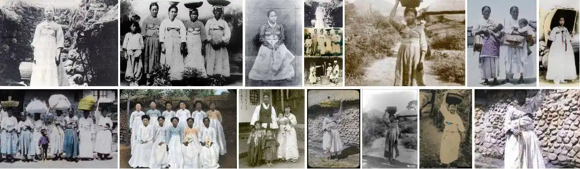 最近传的那个韩国女性服饰老照片,胸部一点不遮是真的吗?