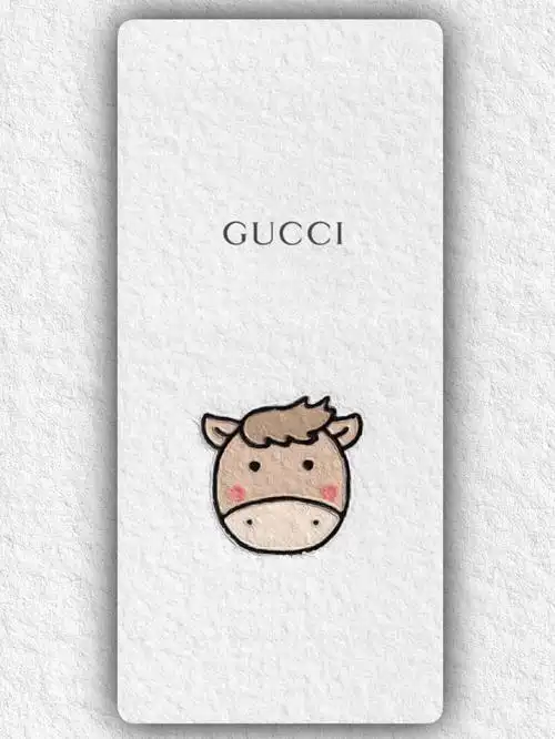私人定制gucci十二生肖油画壁纸