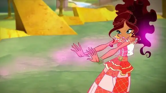 魔法俏佳人:罗伊掉出比武台,幸好莱拉出手,不然罗伊就出丑了!