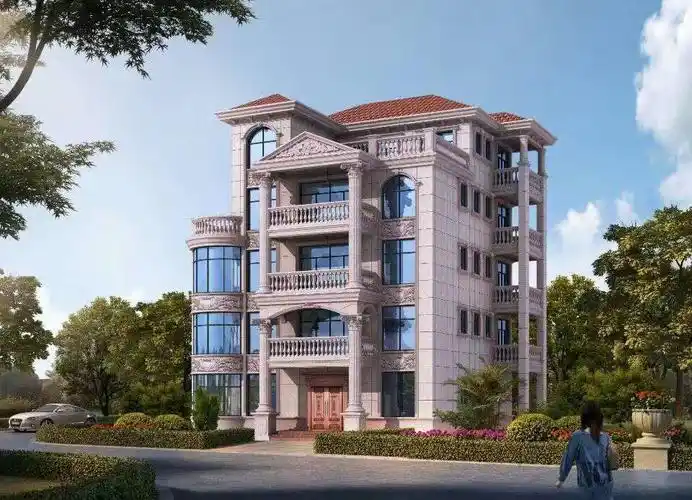 五层独栋带大露台阳台错落有致别墅