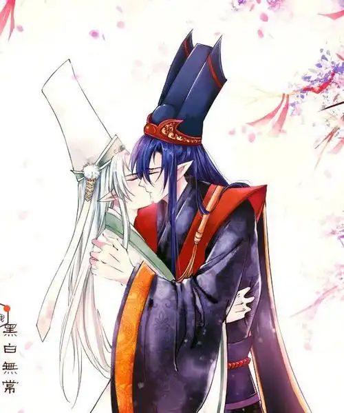 黑白无常萌萌的小基腐~有人看么