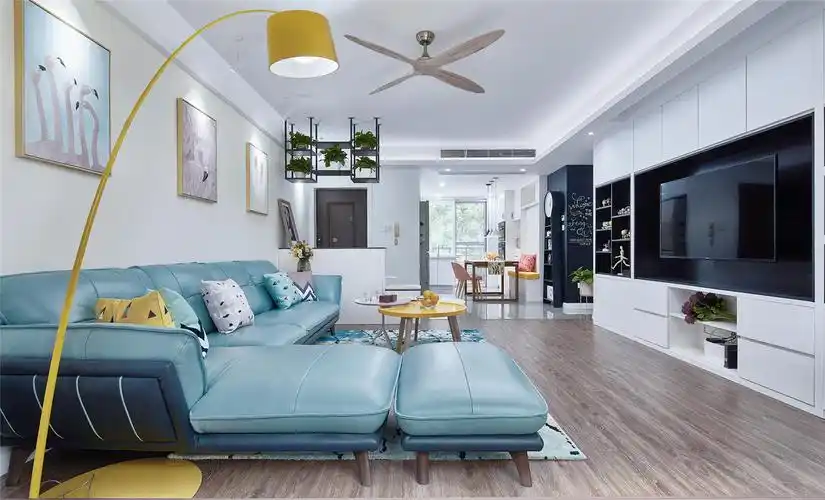 北欧风两居客厅装修效果图