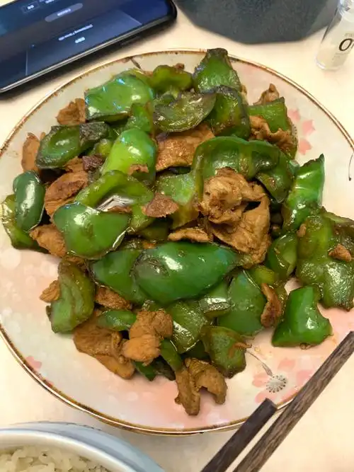 往事1995做的家常菜青椒炒肉