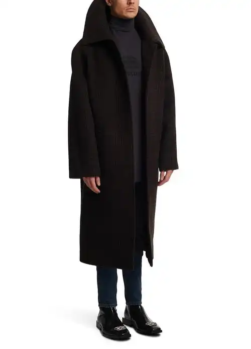 【包邮包税】 balenciaga巴黎世家 21年春夏 男士 大衣 bal4h9w2brw