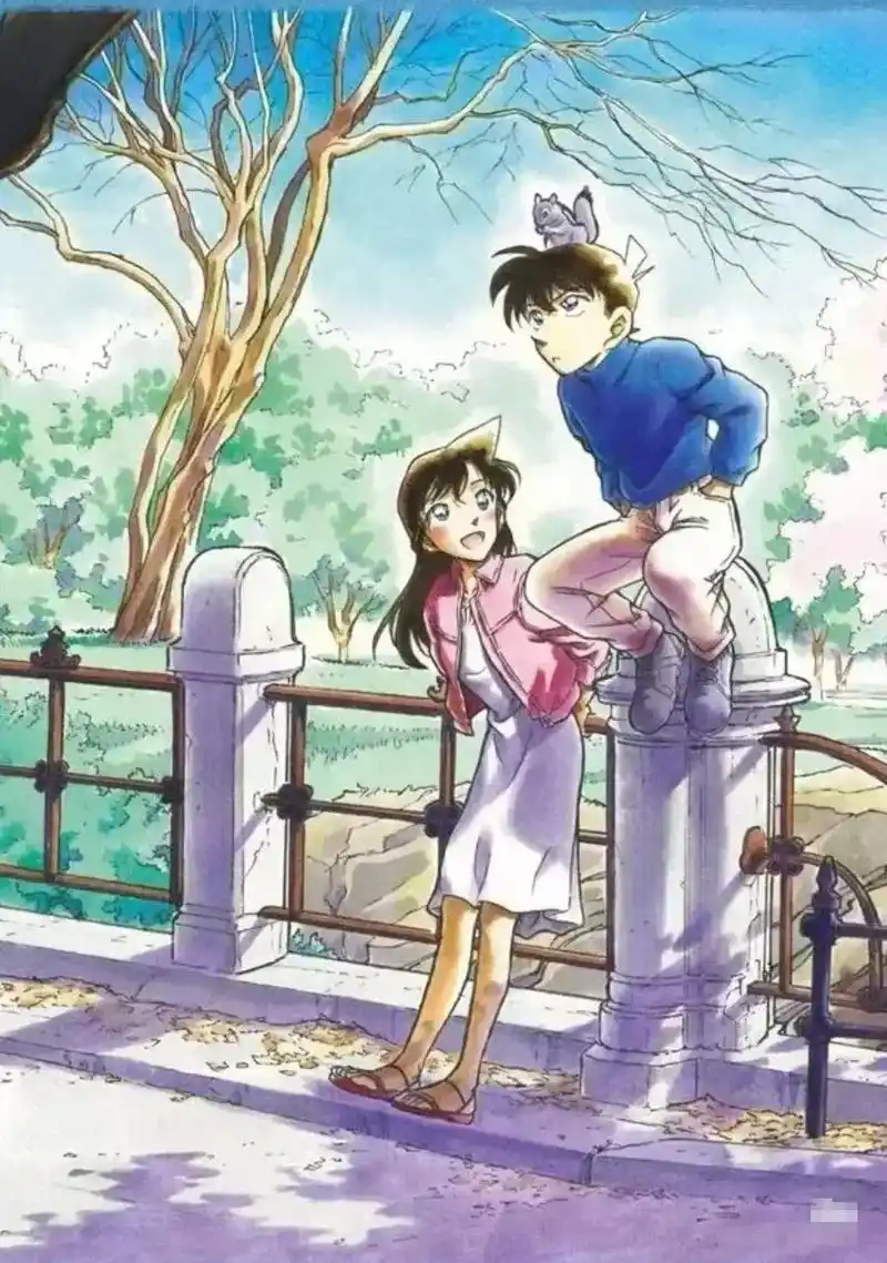 再来看看73绝美原画吧#新兰cp #名侦探柯南 #毛利兰 # - 抖音