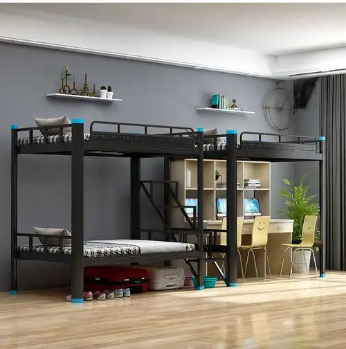 上床下桌学生上下床双层床两层大学上床下桌宿舍公寓床宿舍床上下铺