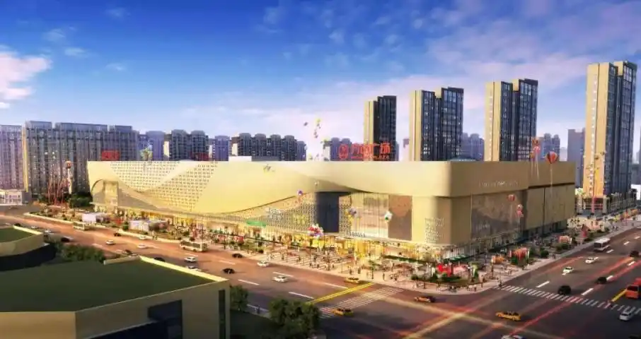 运城中梁观云台效果图