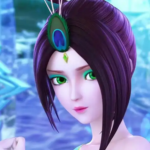 盘点陈思思蓝孔雀