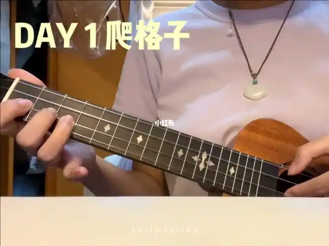 day1尤克里里练琴打卡爬格子