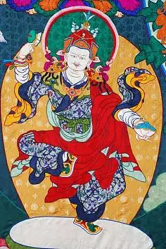 【唐卡】_莲花生大士-花瓣网|陪你做生活的设计师 | 热身才不伤手腕