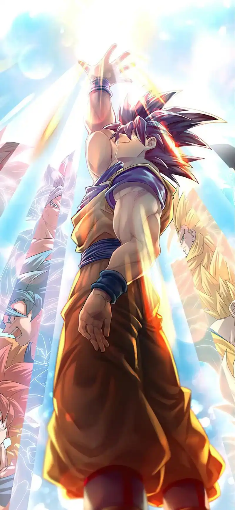 送你一张壁纸 #动漫人物 #动漫壁纸 #超级赛亚人 - 抖音