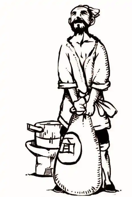 农民简笔画 农民简笔画耕地