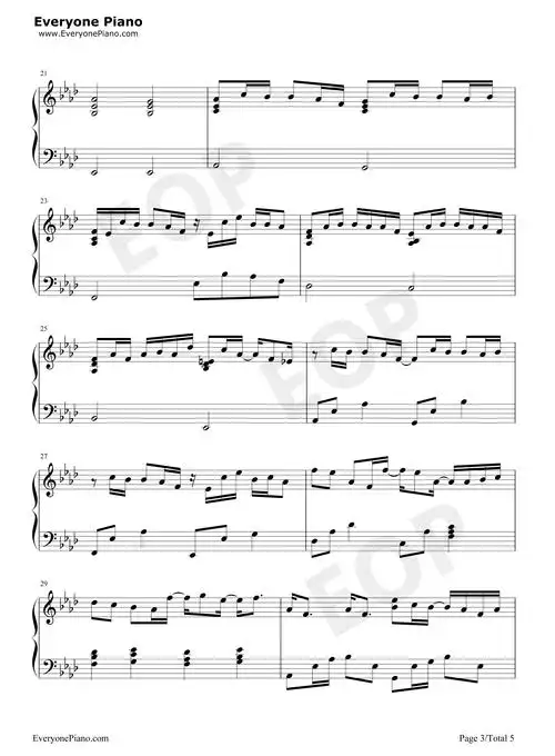 我们俩-太久太久是否过了太久-抖音热歌五线谱预览3-钢琴谱文件