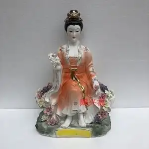 百花仙子 花神 花仙娘娘 百花娘娘塑像神像佛像供奉20寸摆件