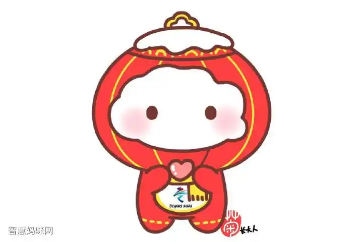 2022北京冬奥会雪容融简笔画画法