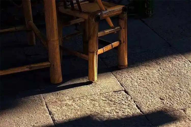 老竹椅岁月流淌过的之美