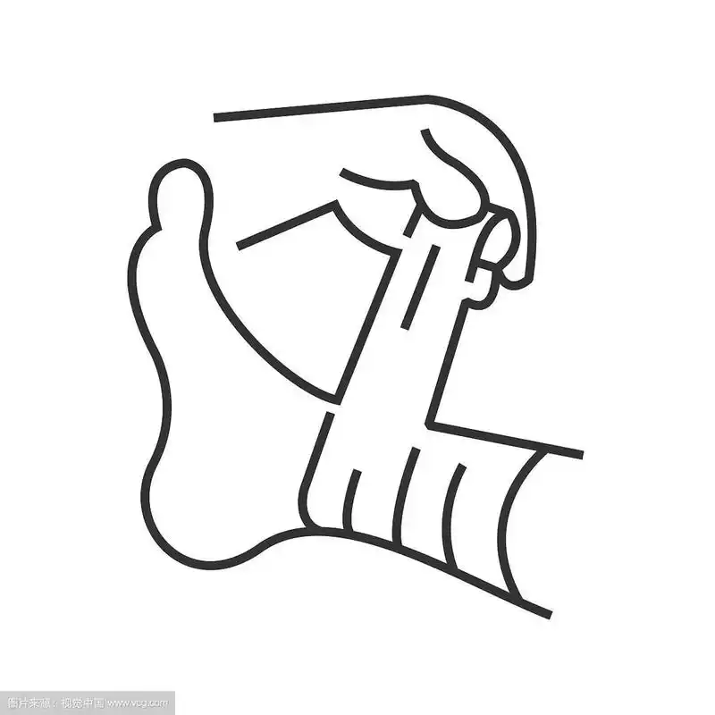 线图标病人图标受伤腿