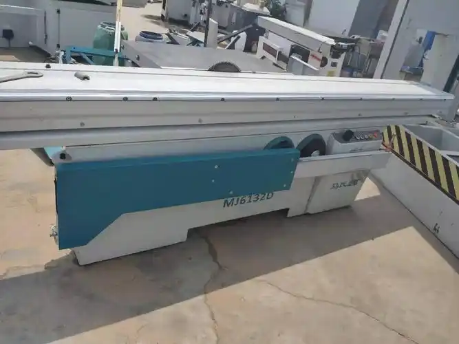 转让二手木工设备二手马氏推台锯